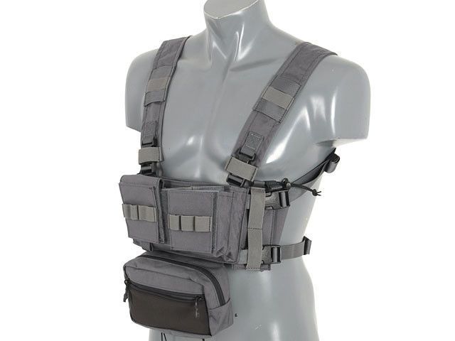 Micro MK3 Chest Rig - Grey Wolf [Emerson] (для страйкболу) EM2961WG фото