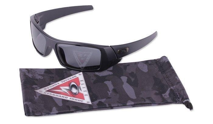 Oakley - SI Gascan Matte Black Sunglasses - Grey Polarized - 11-122 (для страйкболу) 13877 фото