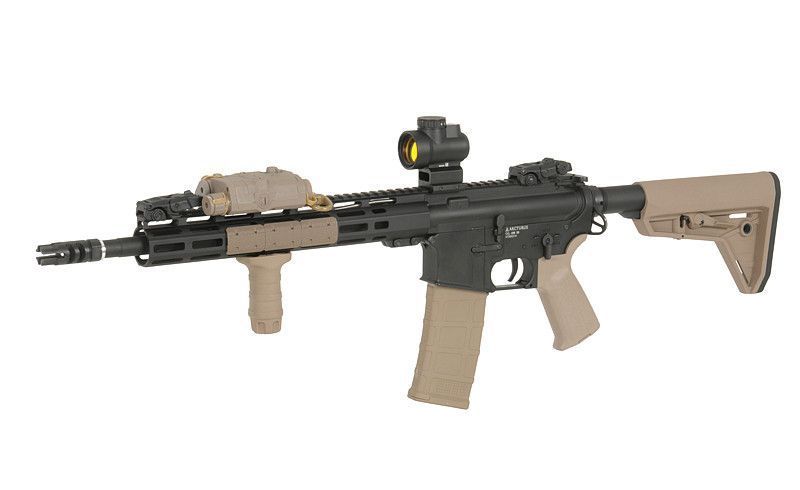 Polimerowy magazynek 380 kulek AR-15/M4 Gen3 - Dark Earth [BattleAxe] (для страйкболу) FBP2314 фото