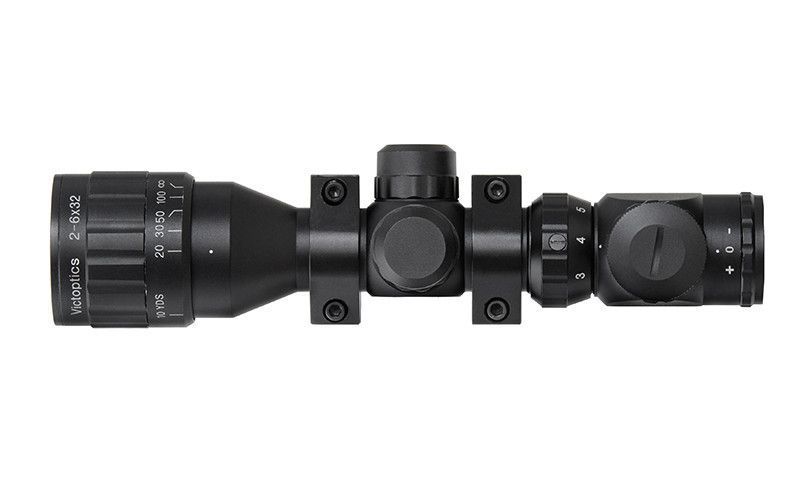 Kompaktowa luneta Victoptics 2-6x32AOE - Black [Vector Optics] (для страйкбола) OPSL09 фото