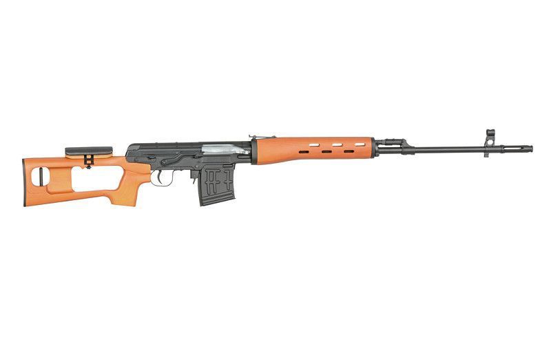 Спрінгова снайперська гвинтівка СВД/SWD Bolt Action - Real Wood [AGM] (для страйкболу) AGMSVDW фото