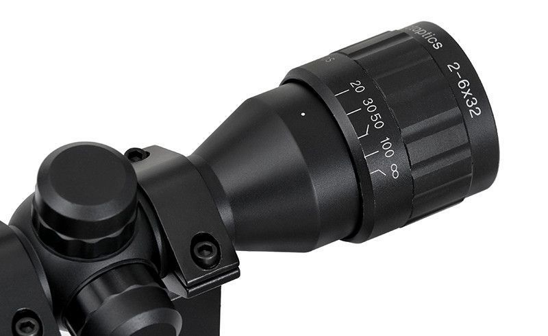 Kompaktowa luneta Victoptics 2-6x32AOE - Black [Vector Optics] (для страйкбола) OPSL09 фото