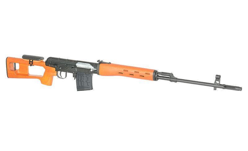 Спрінгова снайперська гвинтівка СВД/SWD Bolt Action - Real Wood [AGM] (для страйкболу) AGMSVDW фото