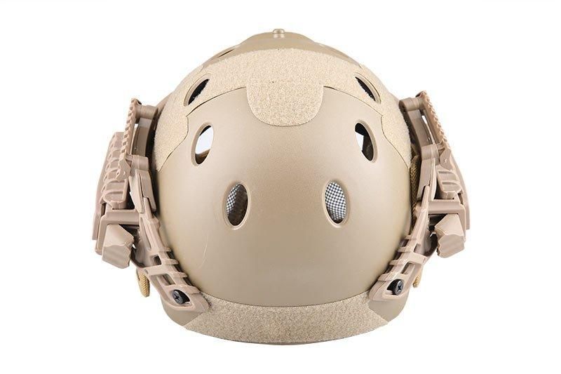 Аналог каски FAST PJ G4 System с защитой лица - Coyote [Emerson] (для страйкбола) EME-21-016948 фото
