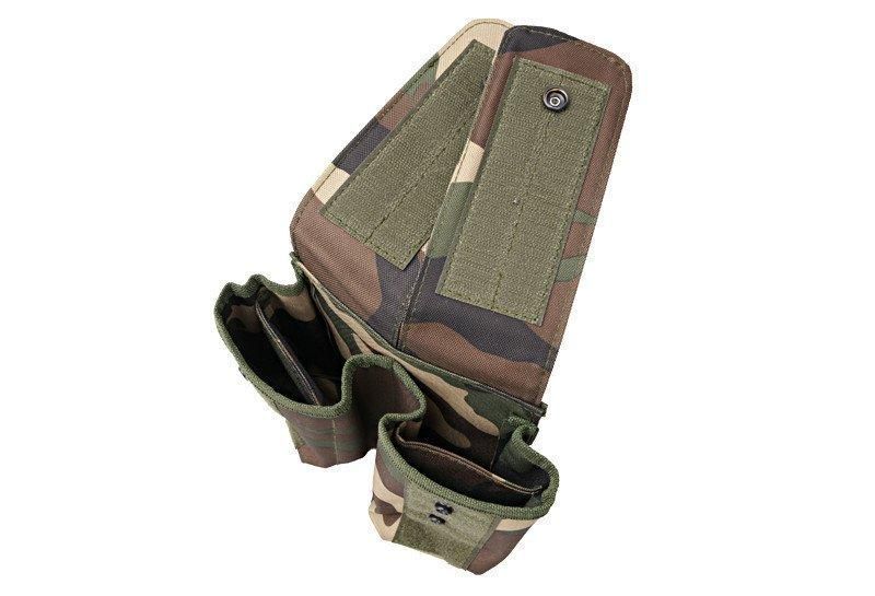 Двойной подсумокдля магазинов типа AK - woodland [GFC Tactical] (для страйкбола) GFT-19-003578 фото