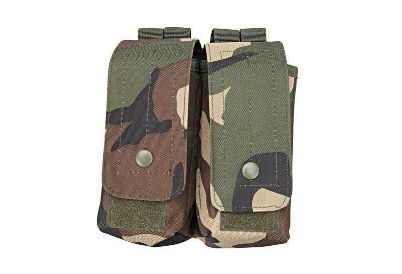 Двойной подсумокдля магазинов типа AK - woodland [GFC Tactical] (для страйкбола) GFT-19-003578 фото