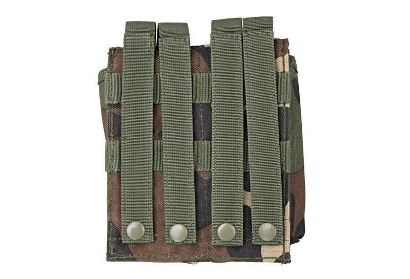 Двойной подсумокдля магазинов типа AK - woodland [GFC Tactical] (для страйкбола) GFT-19-003578 фото