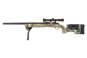 Страйкбольный аналог karabinu wyborowego SA-S02 CORE&trade; High Velocity z lunetą i dw&oacute;jnogiem - MC [Specna Arms] (для SPE-03-031961 фото