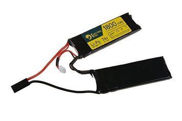 Аккумулятор LiPo 7,4V 1800mAh 20/40C - 2-modułowy [ElectroRiver] (для страйкбола) ELR-06-008309 фото