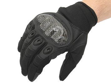 Military Combat Gloves mod. IV (Size XL) - Black [8FIELDS] (для страйкболу) M51617078-BK-XL фото