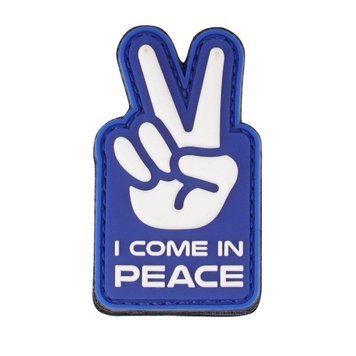101 Inc. - 3D Patch - I come in peace - Blue - 444130-7356 24074 фото