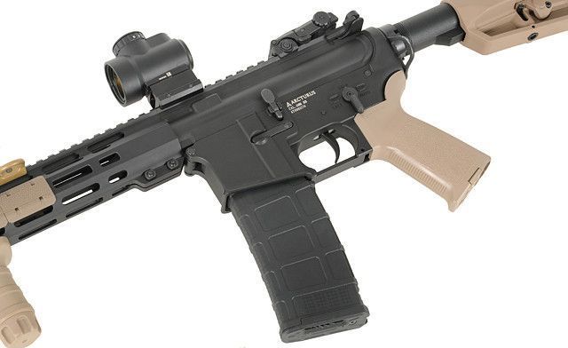 Полимерный магазин 380 шаров AR-15/M4 Gen3 - Black [BattleAxe] (для страйкбола) FBP2338 фото