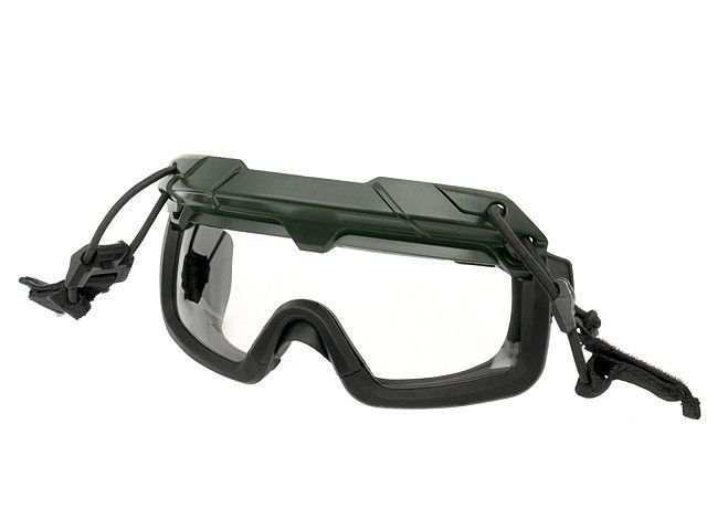 Wizjer przezroczysty do hełmu/kasku FAST - Olive [TMC] (для страйкболу) TMC3105-OD фото
