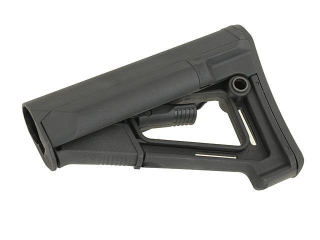 Эргономичный приклад тактический mod.3 - Black (для страйкбола) BD3655 фото