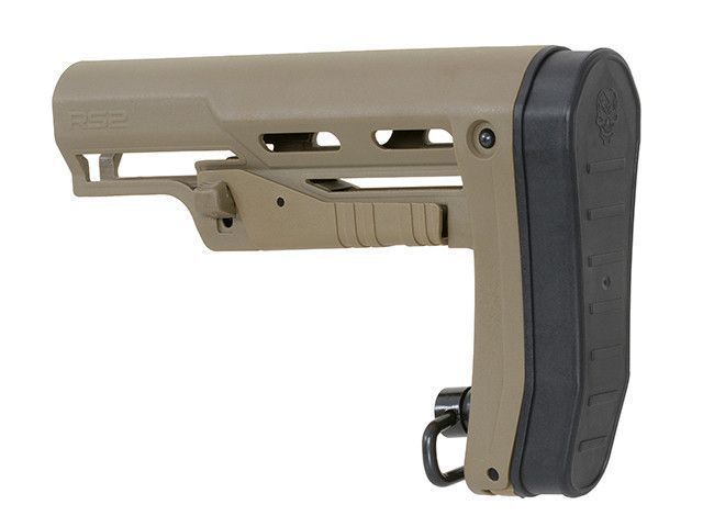 Тонкий приклад RS2 для серии AR-15/M4 - Dark Earth [APS] (для страйкбола) EE087 фото