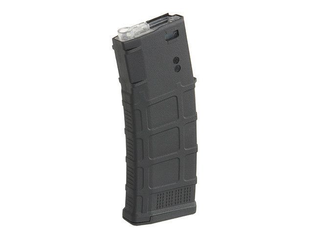 Полимерный магазин 380 шаров AR-15/M4 Gen3 - Black [BattleAxe] (для страйкбола) FBP2338 фото