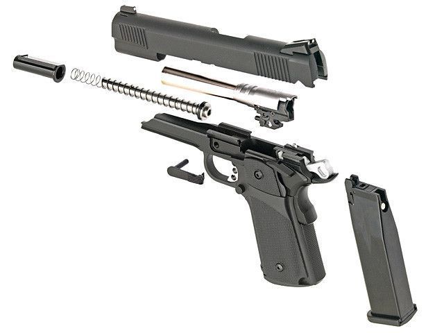 Пістолет Colt M1911 Hi-Capa GreenGas KP-05 [KJW] (для страйкболу) GGB-0339TM(000762) фото