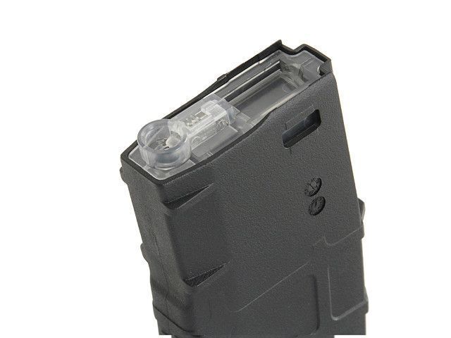Полимерный магазин 380 шаров AR-15/M4 Gen3 - Black [BattleAxe] (для страйкбола) FBP2338 фото