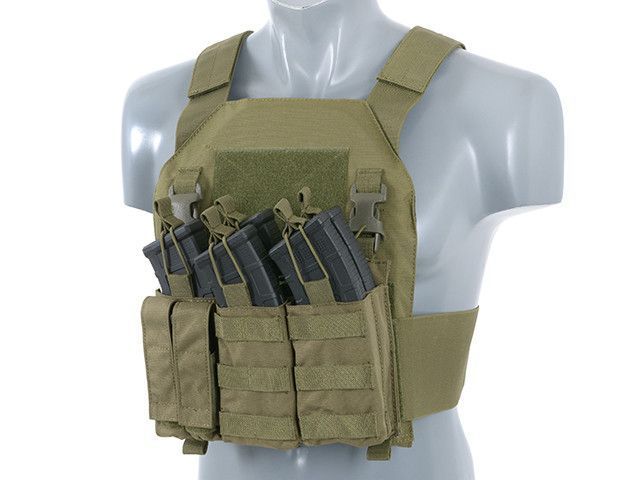 Тройной пистолетно-винтовочный подсумок Buckle Up AK/9 мм - Black [8FIELDS] (для страйкбола) M51613203-BK фото