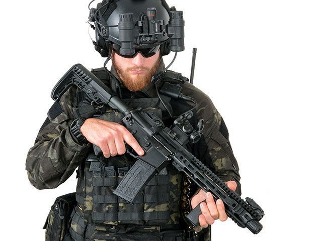 Современный механический магазин на 120 шаров для AR-15/M4 - Dark Earth [KUBLAI] (для страйкбола) AS.I020-DE фото