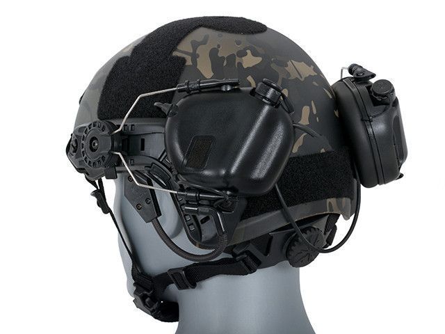 M32H Aktywne ochronniki słuch z mikrofonem na hełm FAST - FG (для страйкболу) M32H-FG-MOD3 фото