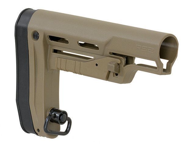 Тонкий приклад RS2 для серии AR-15/M4 - Dark Earth [APS] (для страйкбола) EE087 фото