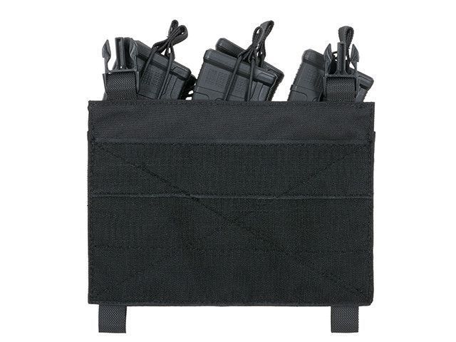 Тройной пистолетно-винтовочный подсумок Buckle Up AK/9 мм - Black [8FIELDS] (для страйкбола) M51613203-BK фото