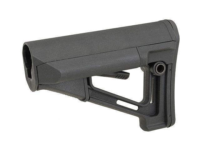 Эргономичный приклад тактический mod.3 - Black (для страйкбола) BD3655 фото