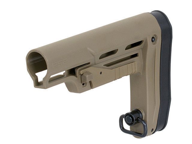 Тонкий приклад RS2 для серии AR-15/M4 - Dark Earth [APS] (для страйкбола) EE087 фото