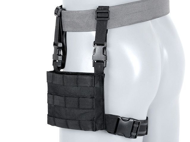 KANGAROO DROP LEG PANEL стегнова платформа - Black [8FIELDS] M51613247-BK фото