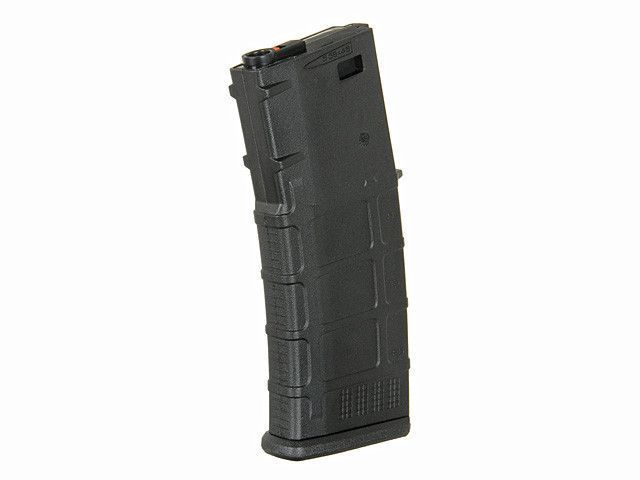 Магазин полімерний на 120 куль M4/AR-15 &ndash; BLACK [ХУБІЛАЙ] (для страйкболу) AS.I015-BK(CST9905-BK) фото