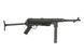 Пістолет-пулемет MP007 (MP 40) FULL METAL &mdash; BLACK [AIRSOFT GUN MANUFACTURER] (для страйкболу) AGMMP40BK(000089) фото 2
