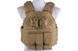 Жилет тактический (разгрузочный) типа Plate Carrier - tan [GFC Tactical] (для страйкболу) GFT-18-018406 фото 2