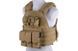Жилет тактический (разгрузочный) типа Plate Carrier - tan [GFC Tactical] (для страйкболу) GFT-18-018406 фото 1