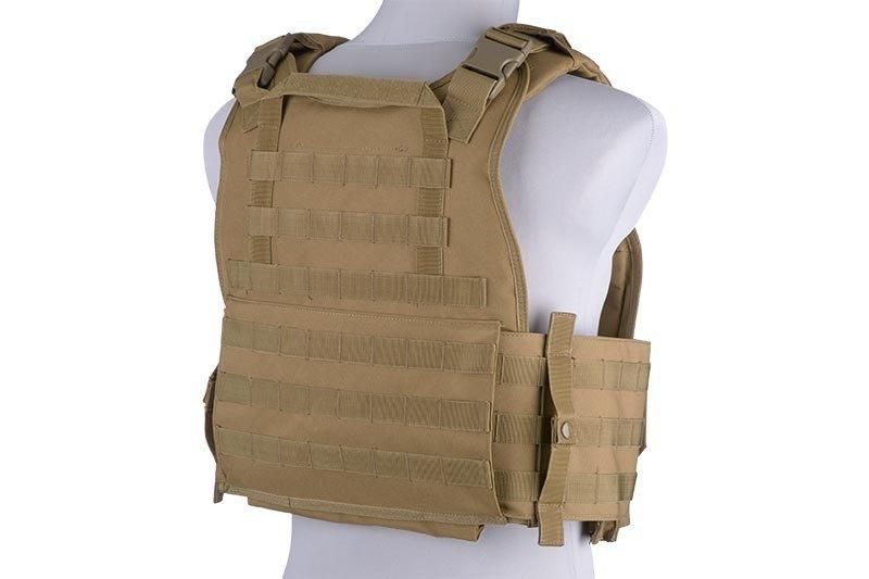 Жилет тактический (разгрузочный) типа Plate Carrier - tan [GFC Tactical] (для страйкболу) GFT-18-018406 фото
