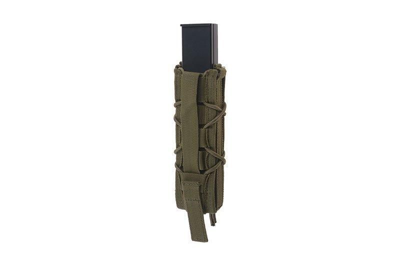 Pojedyncza ładownica na magazynek do pistoletu maszynowego - oliwkowa [GFC Tactical] (для страйкболу) GFT-19-024777 фото