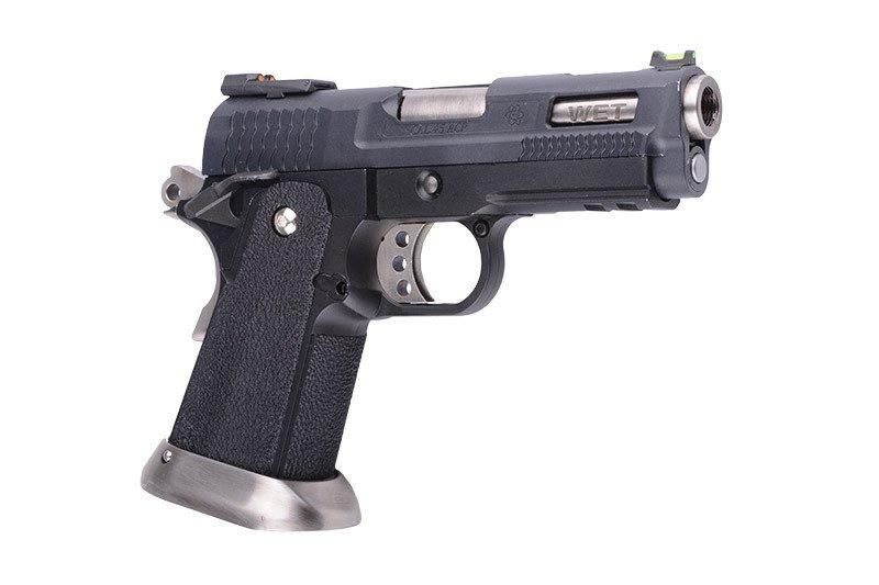 Страйкбольный пістолет Hi-Capa 3.8 Force "Brontosaurus" - black [WE] (для страйкболу) WET-02-010298 фото