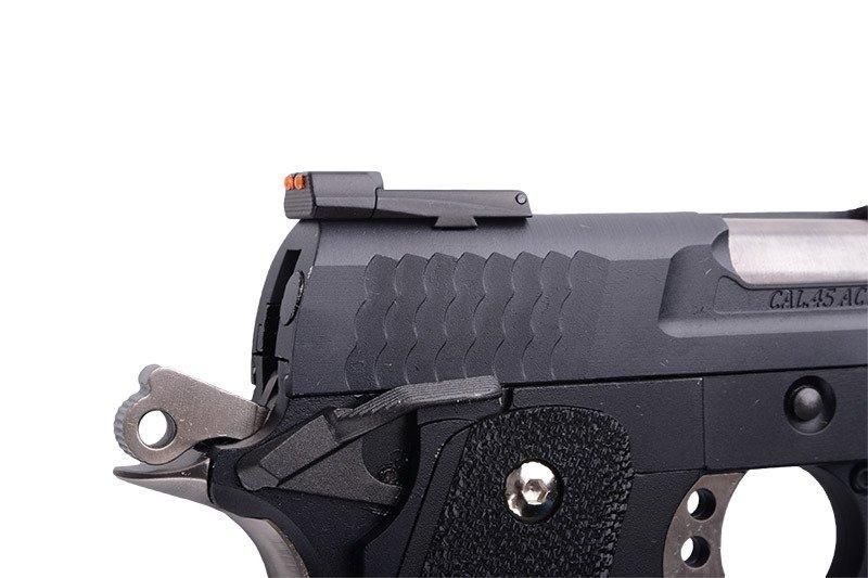 Страйкбольный пістолет Hi-Capa 3.8 Force "Brontosaurus" - black [WE] (для страйкболу) WET-02-010298 фото