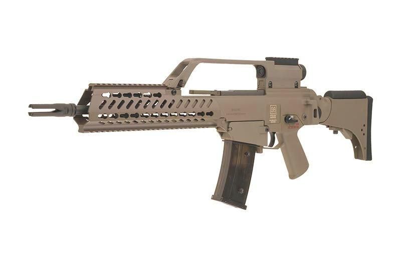 Аналог автоматичної гвинтівки SA-G10V KeyMod EBB - tan [Specna Arms] (для страйкболу) SPE-01-023590 фото