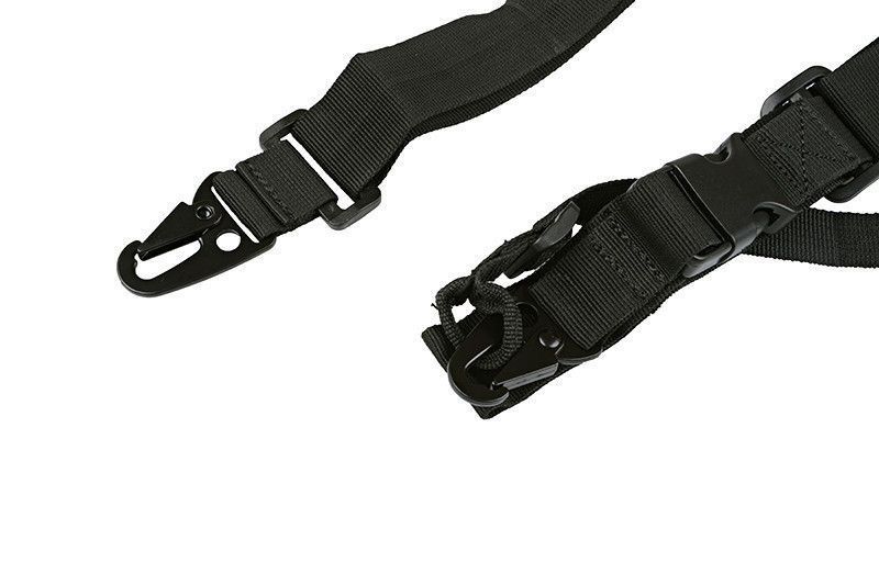 Ремень оружейный трехточечный - black [Ultimate Tactical] UTT-24-006261 фото