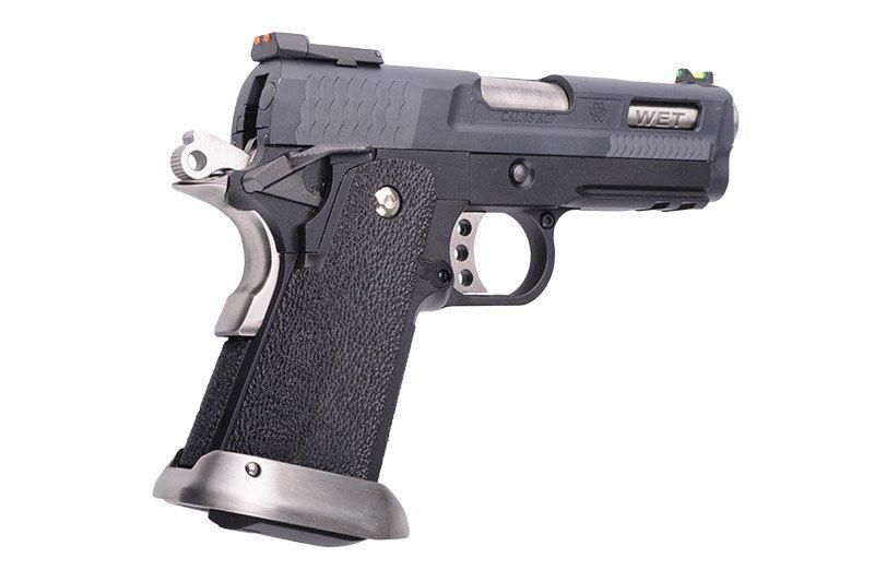 Страйкбольный пістолет Hi-Capa 3.8 Force "Brontosaurus" - black [WE] (для страйкболу) WET-02-010298 фото