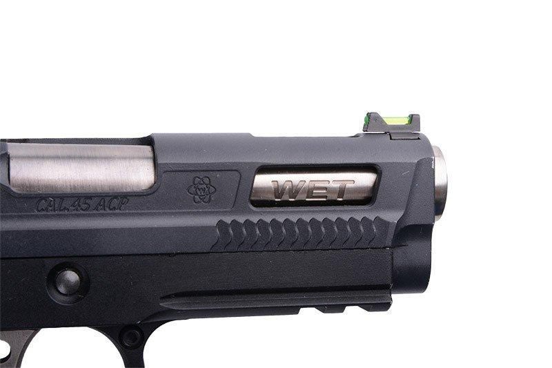 Страйкбольный пістолет Hi-Capa 3.8 Force "Brontosaurus" - black [WE] (для страйкболу) WET-02-010298 фото