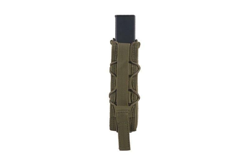 Pojedyncza ładownica na magazynek do pistoletu maszynowego - oliwkowa [GFC Tactical] (для страйкболу) GFT-19-024777 фото