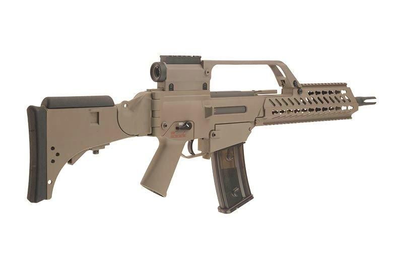 Аналог автоматичної гвинтівки SA-G10V KeyMod EBB - tan [Specna Arms] (для страйкболу) SPE-01-023590 фото