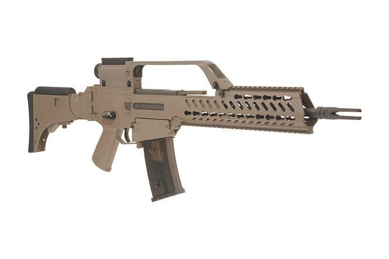 Аналог автоматичної гвинтівки SA-G10V KeyMod EBB - tan [Specna Arms] (для страйкболу) SPE-01-023590 фото