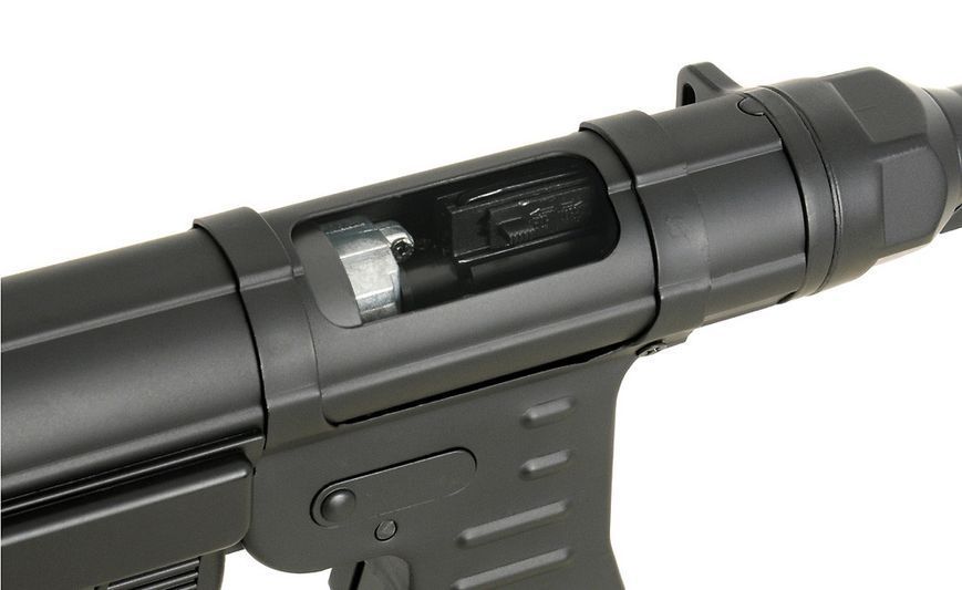 Пістолет-пулемет MP007 (MP 40) FULL METAL &mdash; BLACK [AIRSOFT GUN MANUFACTURER] (для страйкболу) AGMMP40BK(000089) фото