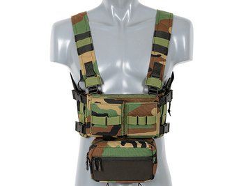 Micro MK3 Chest Rig - Woodland [Emerson]&nbsp;(для страйкбола) EM2961WL фото