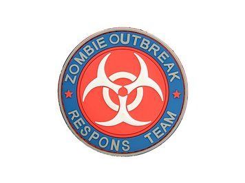 Нашивка Zombie Outbreak PVC 3 [Emerson] (для страйкболу) EM5555B фото