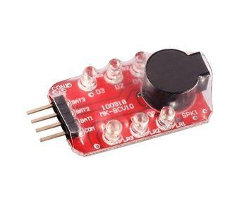 Alarm zabezpieczający akumulatory LiPo [8FIELDS] (для страйкбола) VB-SLIPOALARM3S фото