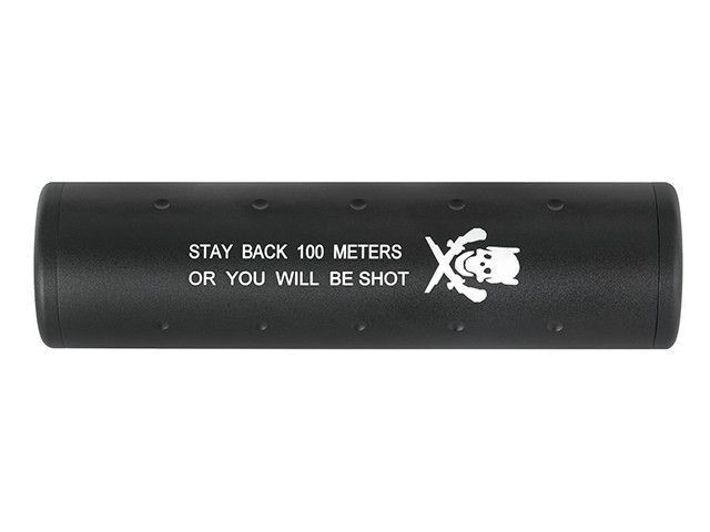 Муляж глушника 110mm - Black [KUBLAI] (для страйкболу) AS.S056-BK фото